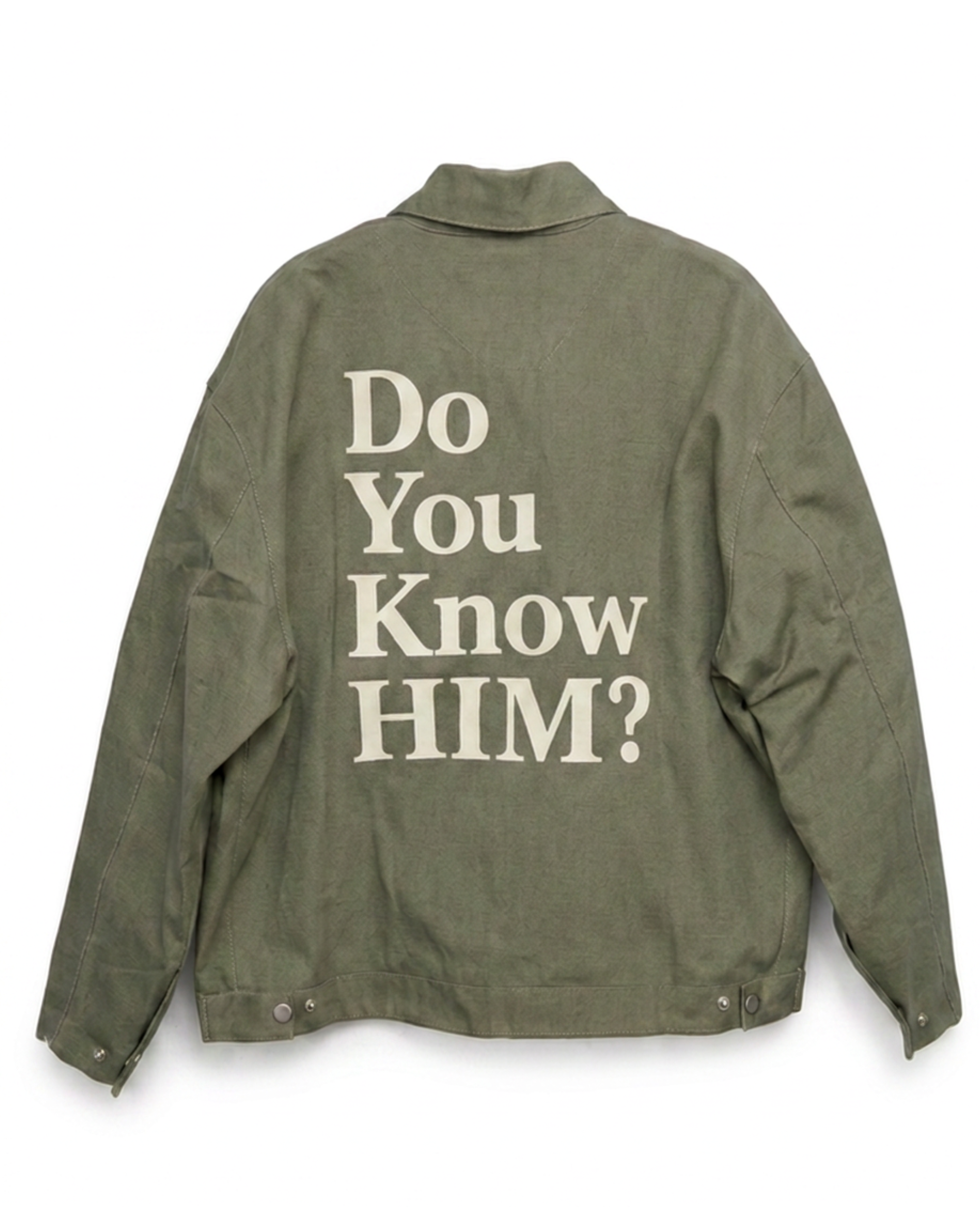 “DO YOU KNOW HIM?” JACKET