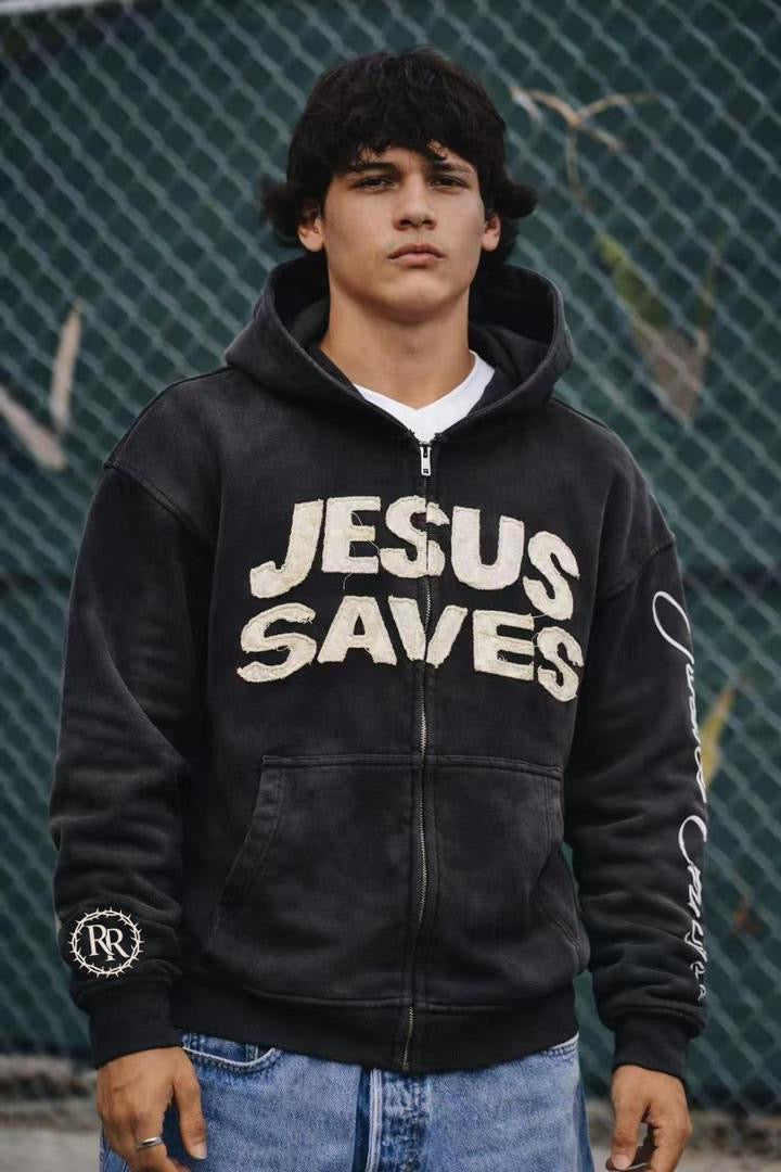 "Jesus Saves" Hoodie
